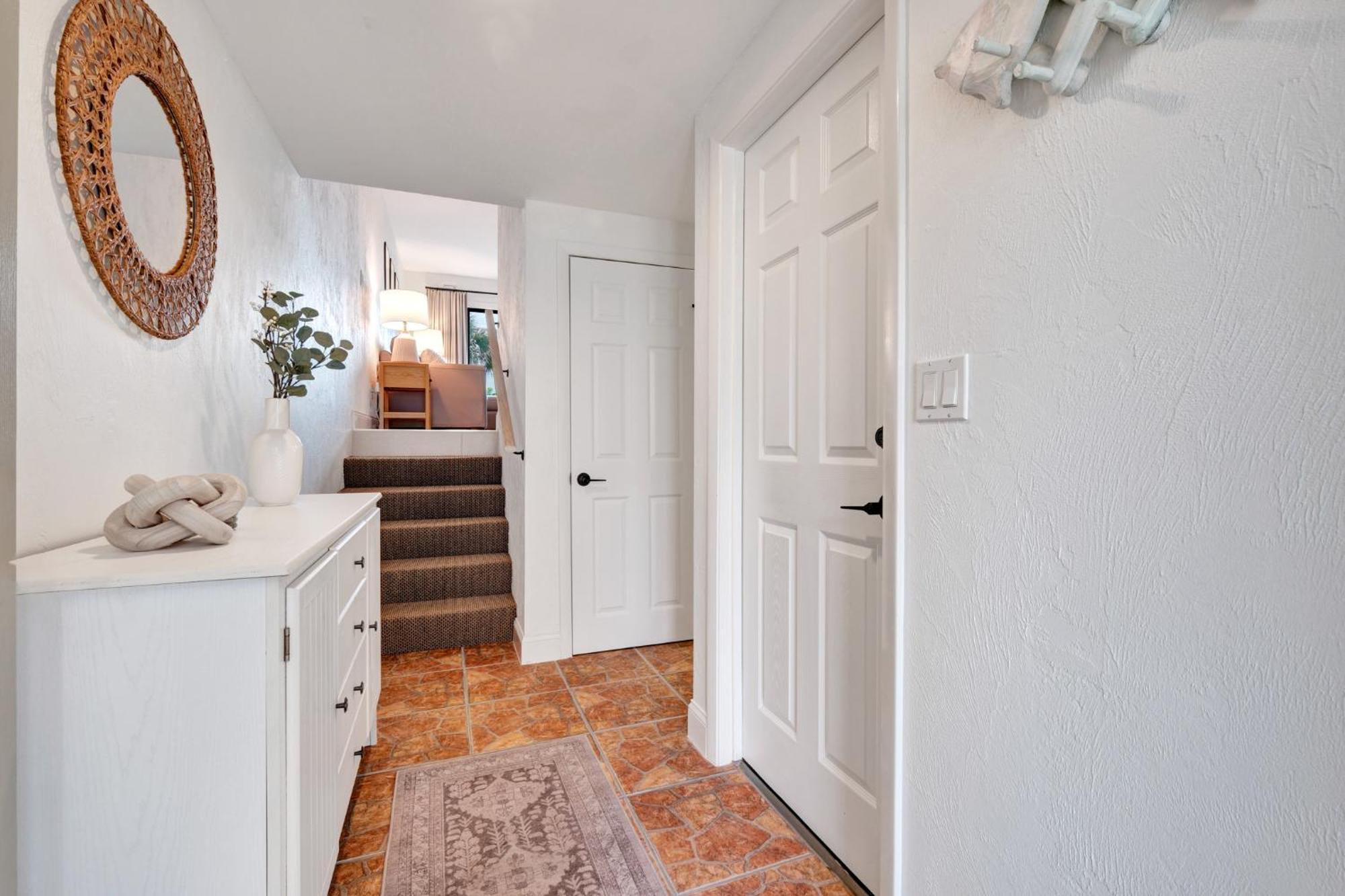 Oceanside Village Townhouse No Drive New Smyrna Beach, Private Ground Floor Patio W Grill Exterior photo